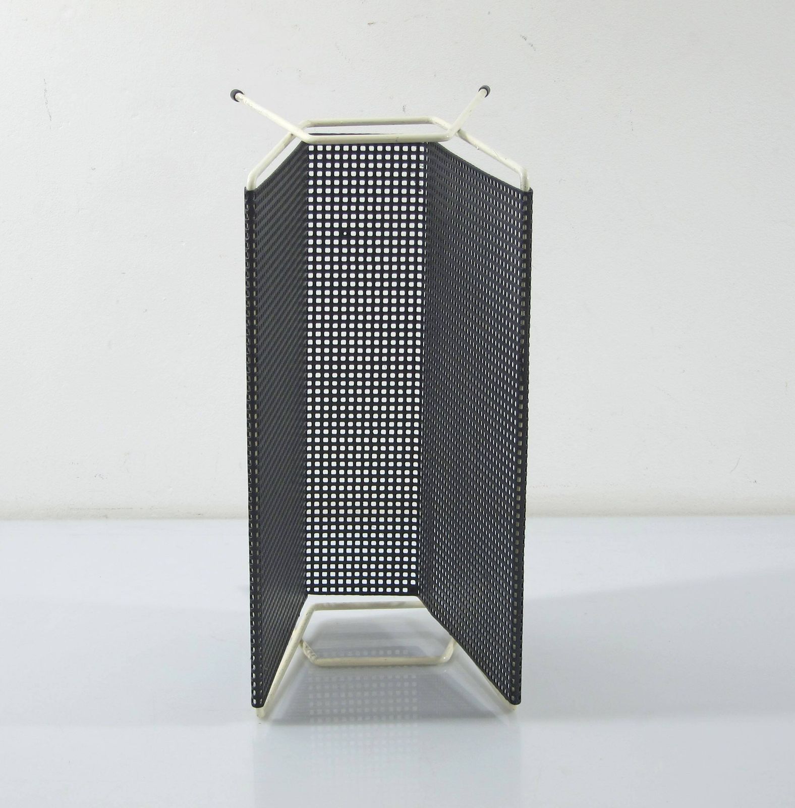 Mathieu Mategot Style White And Black Magaine Rack photo buy