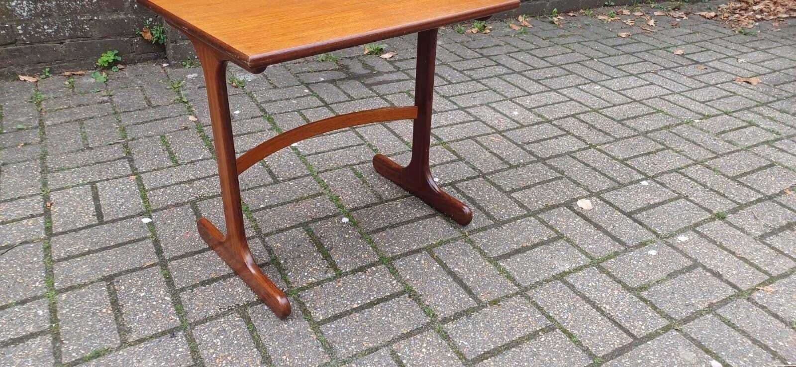Retro Vintage Danish G Plan Style Occasional Table, Vintage Side Table, Lamp Table photo for sale