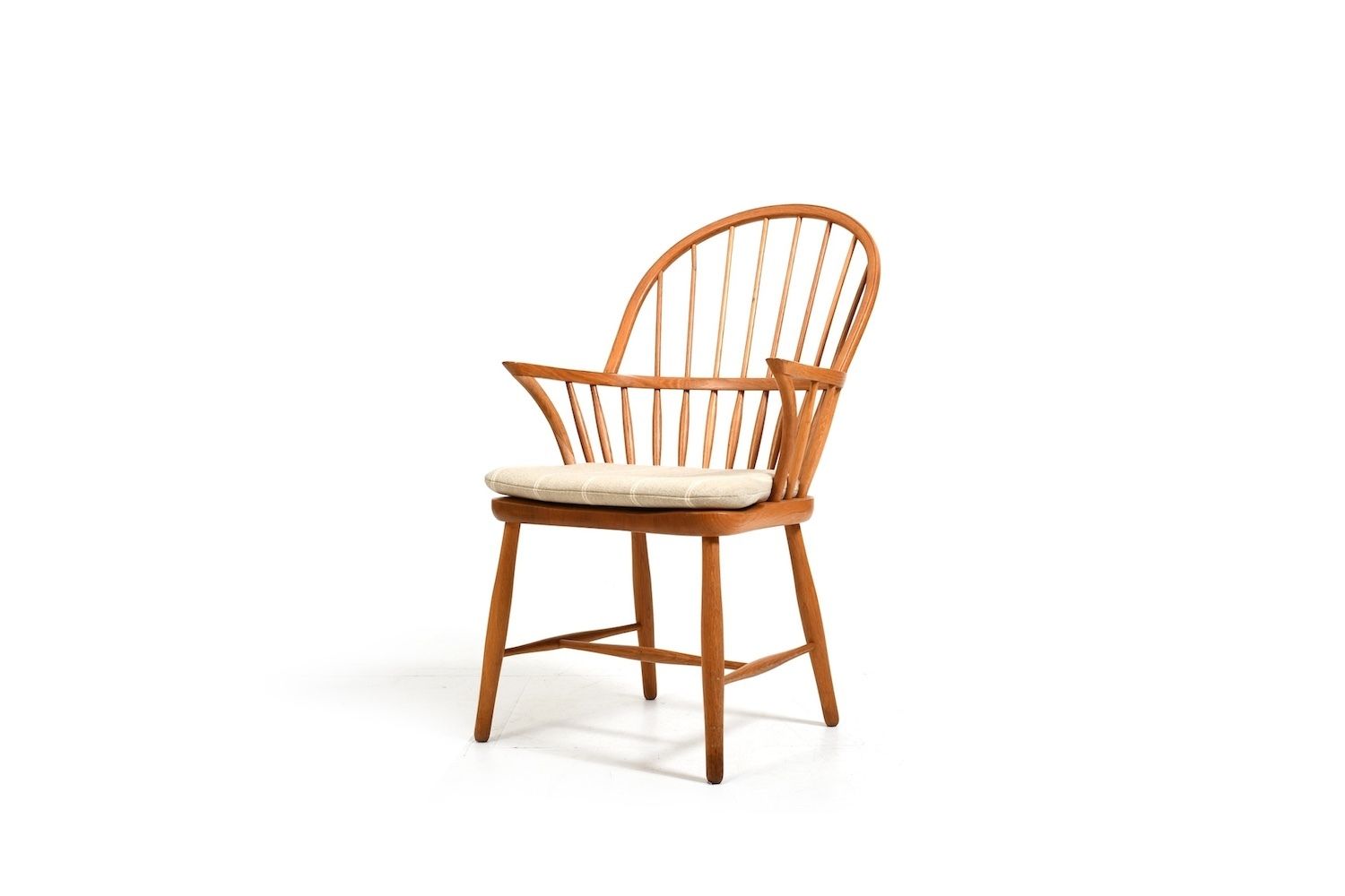 Fh38 Windsor Chair By Frits Henningsen In Oak 1960s photo 1400.0