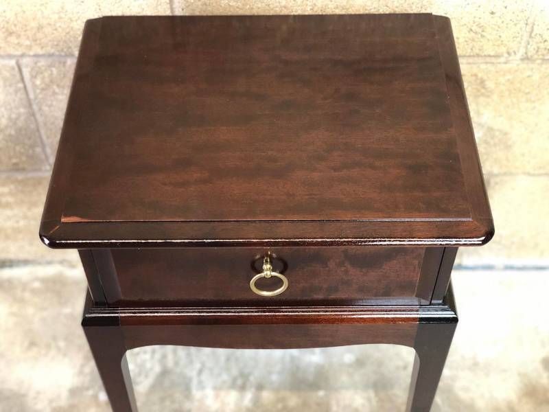 A Pair Of Stag Bedside Tables With Drawers photo buy
