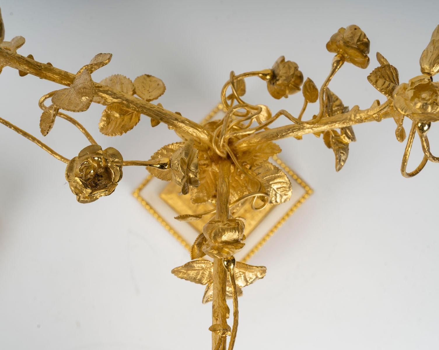 Pair Of Louis XVI Style Candelabra, 19th Century. photo buy