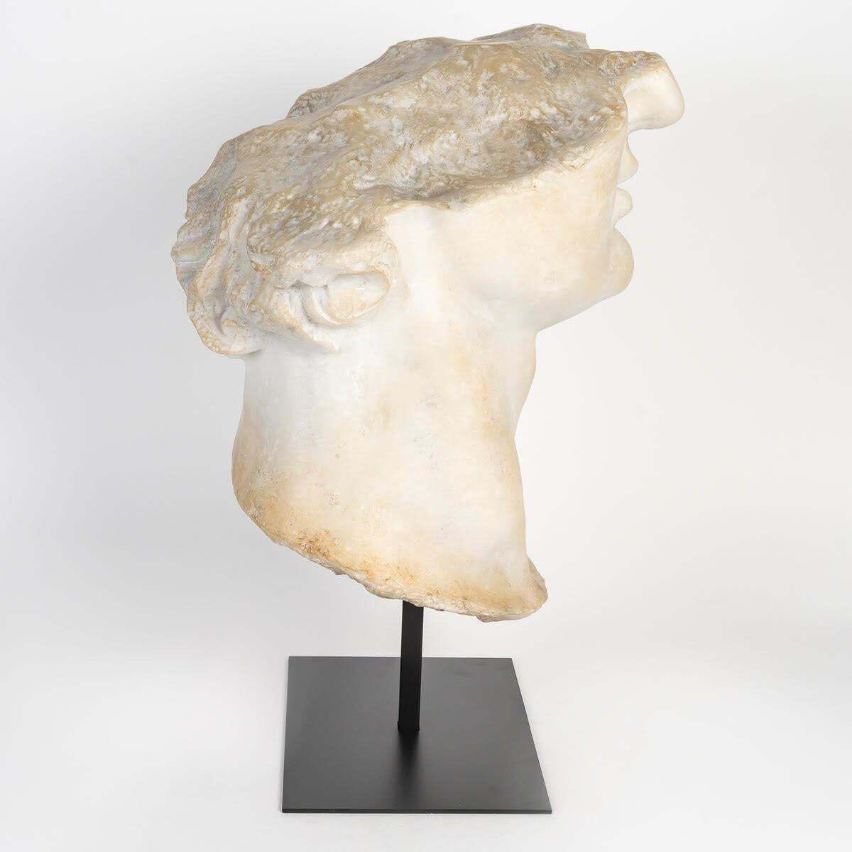 Sculpture Representing A Fragment Of The Bust Of Apollo. photo 1728.0