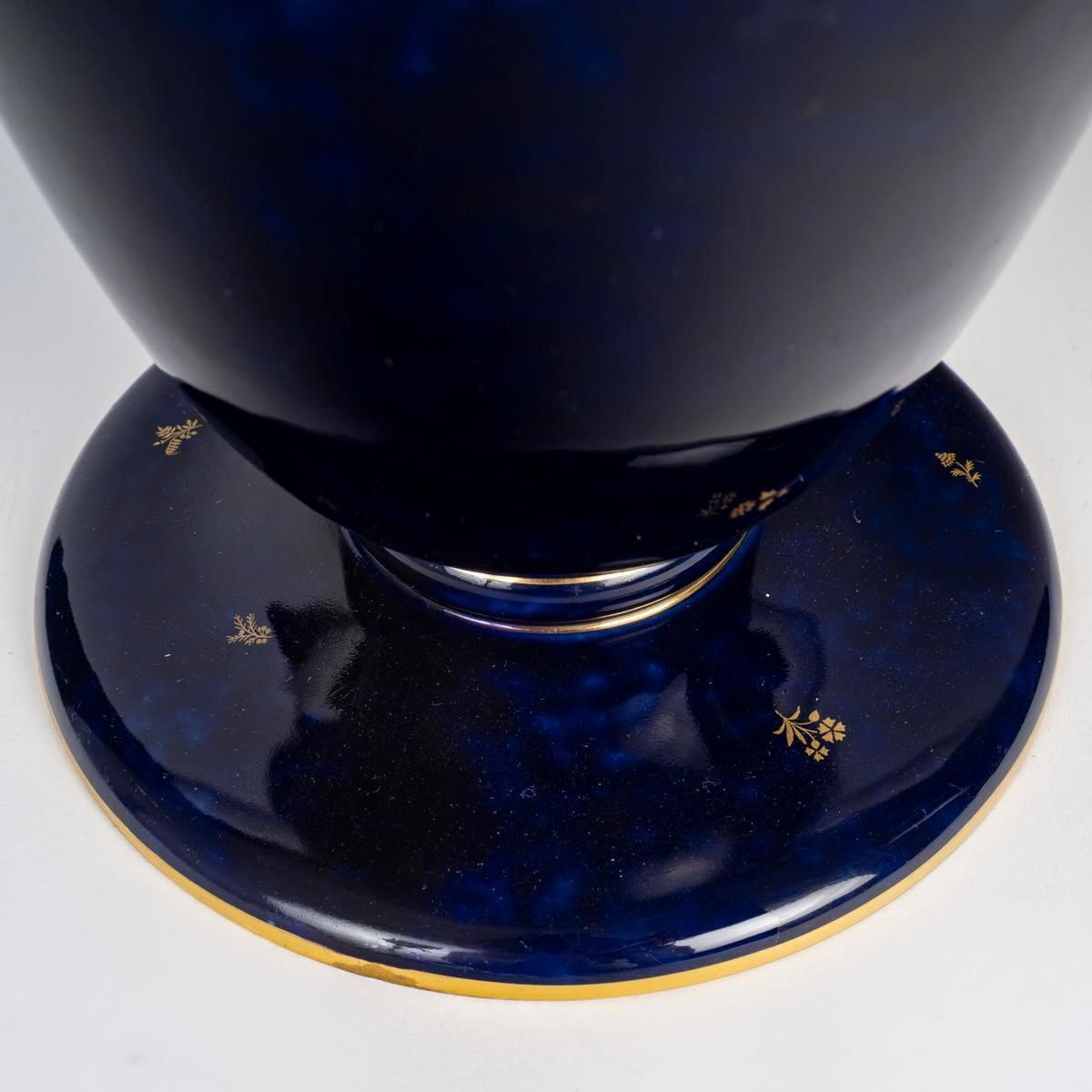 Pair Of Early 20th Century Sèvres Porcelain Vases. photo 3025.0