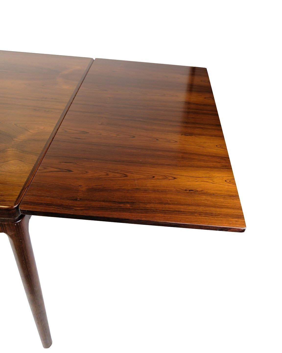 Dining Table With Extension In Rosewood By Johannes Andersen For Chr. Linneberg From 1960s photo buy