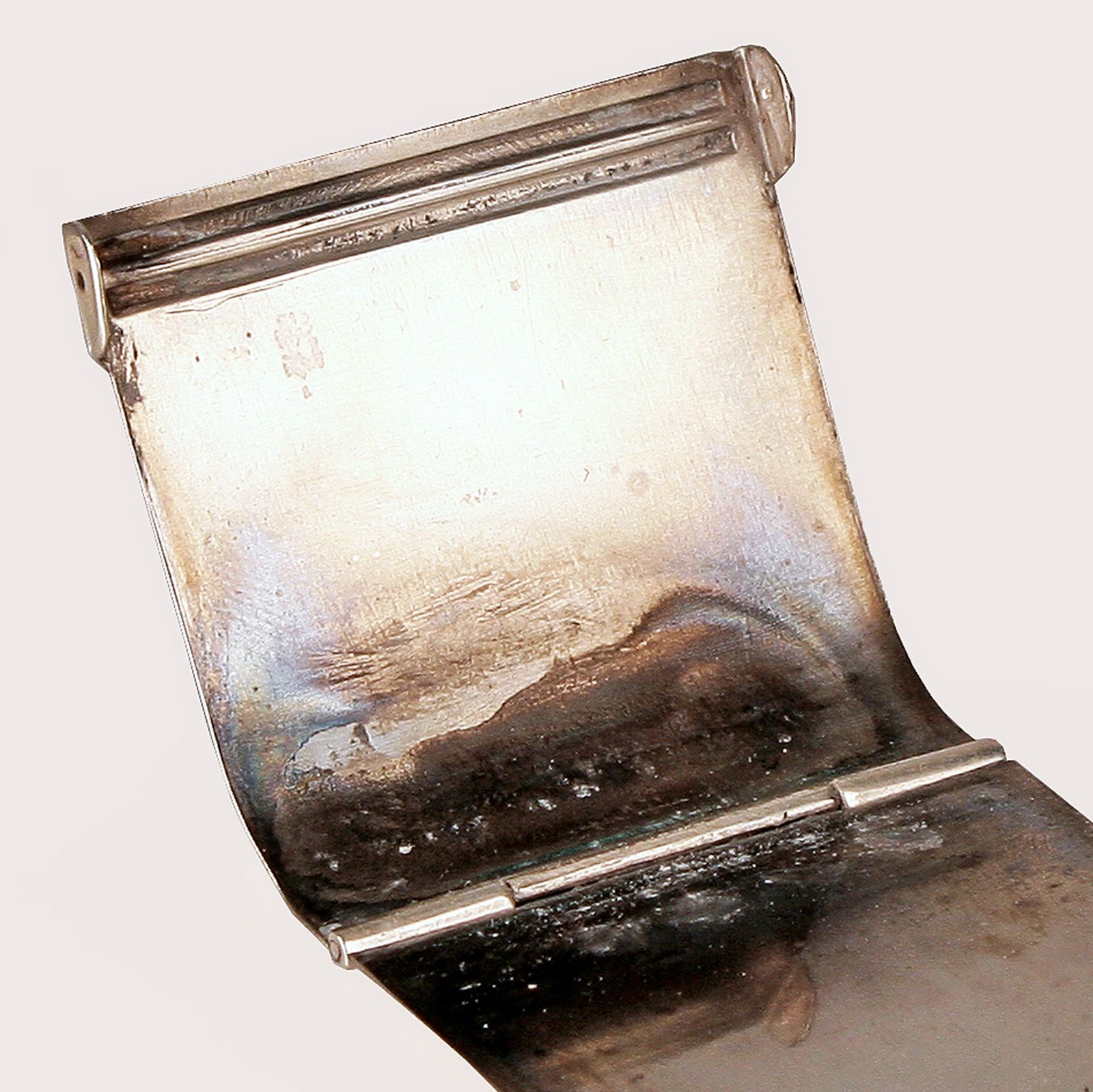 photo furniture Mid 20th Century American Cased Sterling Silver Flip Matchbook Cover/Match Holder By Tiffany & Co.