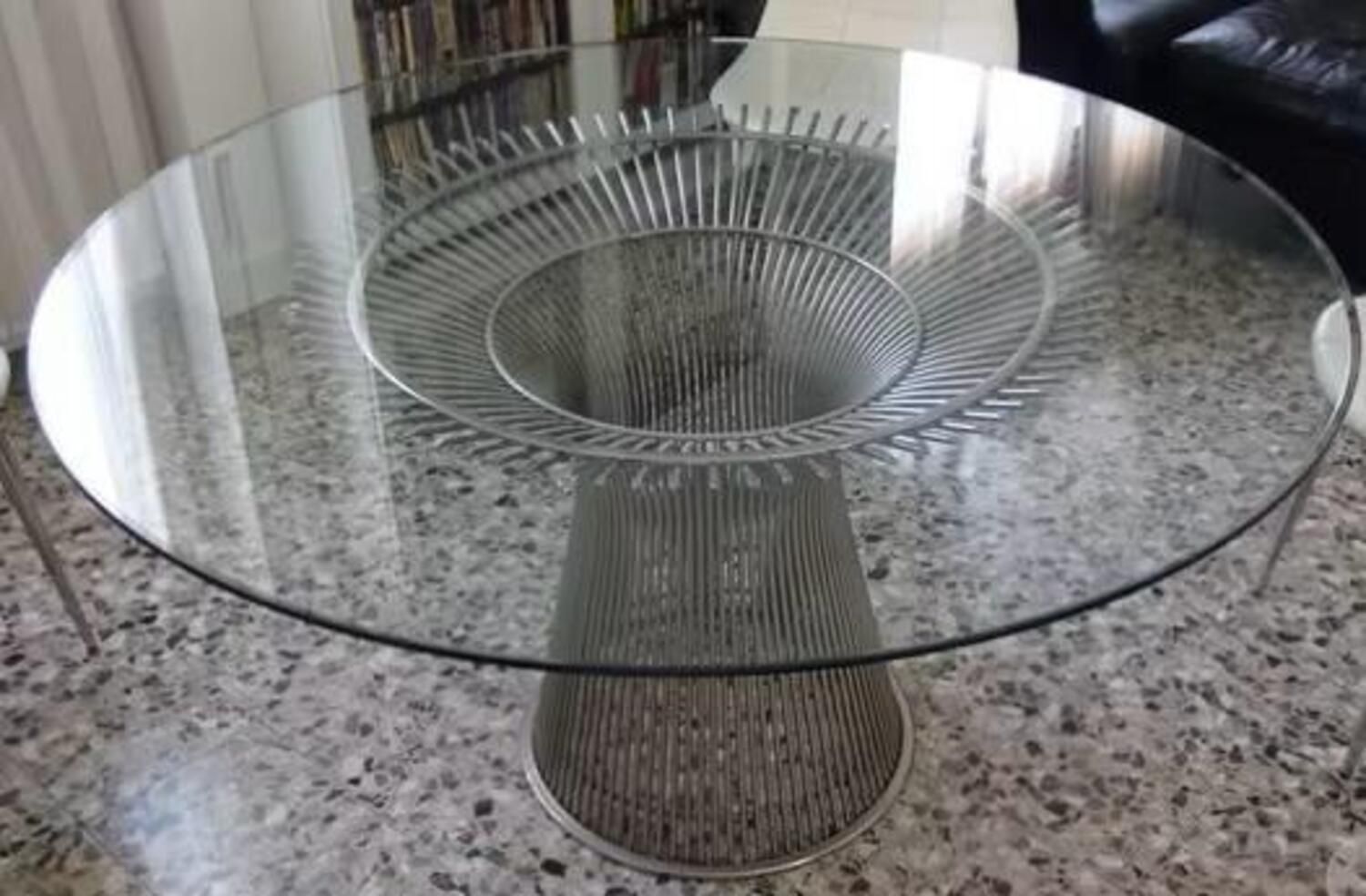 Warren Platner Designer & Editor Knoll International Table Top Wood 3716t photo Furniture