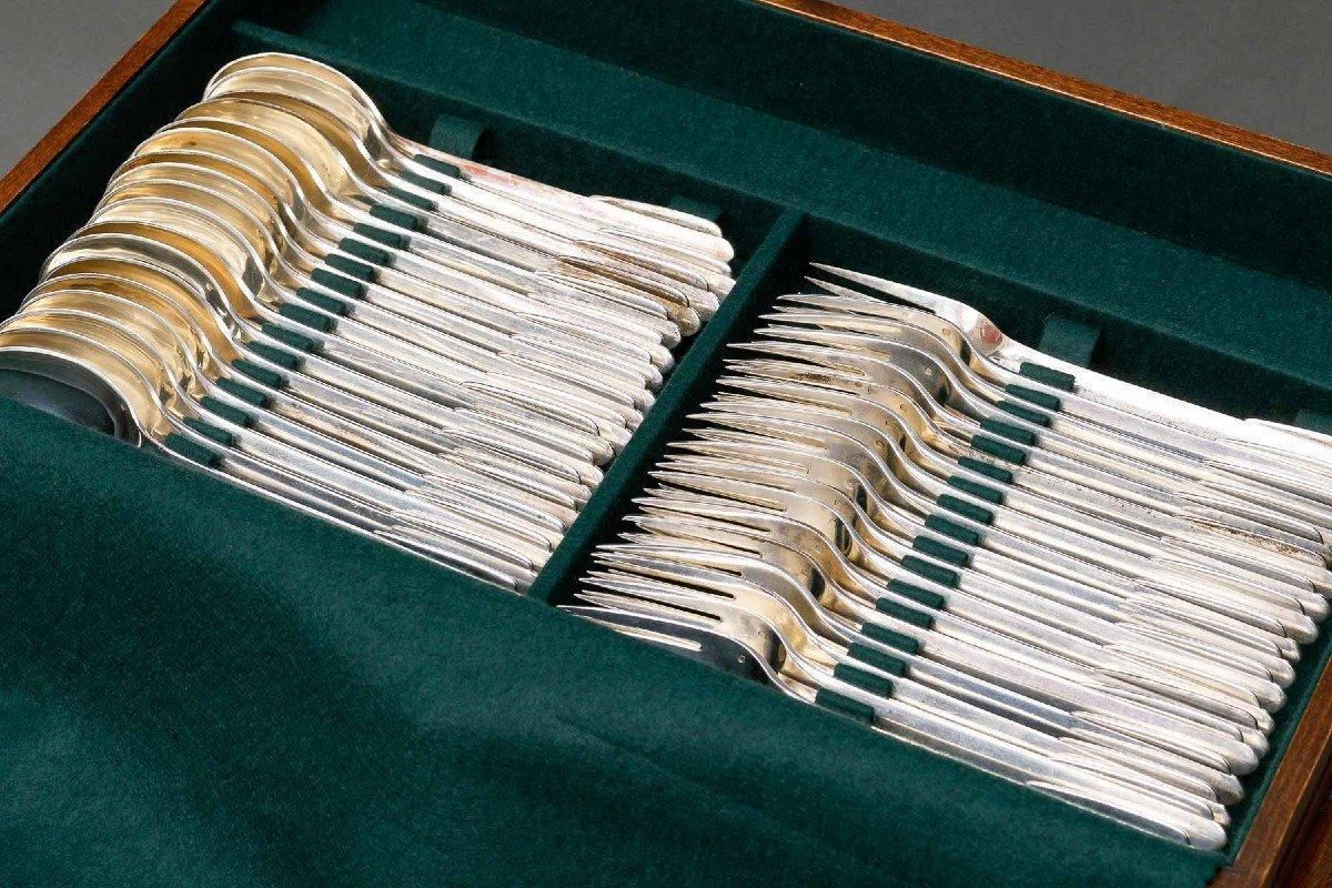 Fjerdingstad – Flatware In Sterling Silver 78 Art Deco Piecesflag photo 23828.0