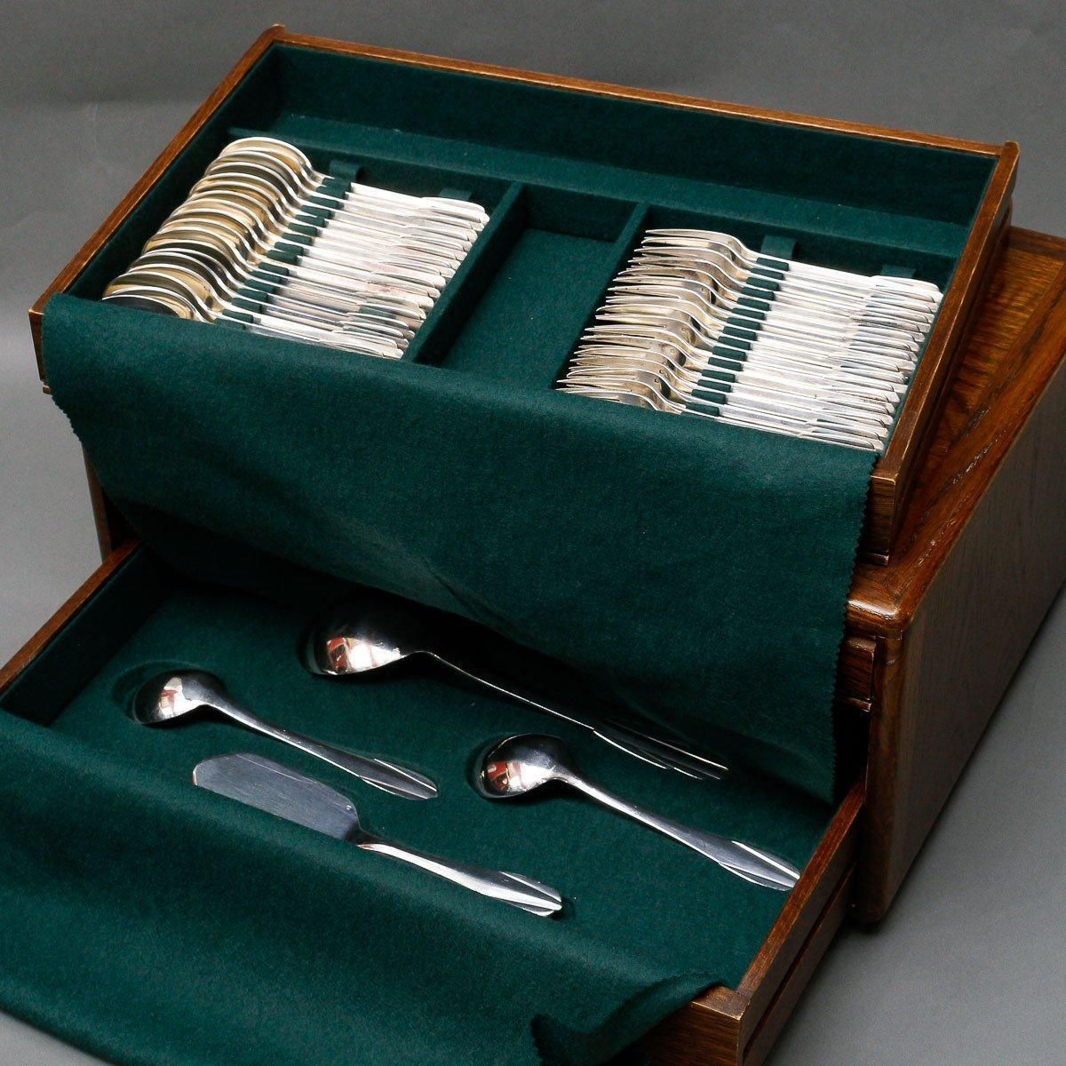 Home Decor Fjerdingstad – Flatware In Sterling Silver 78 Art Deco Piecesflag photo
