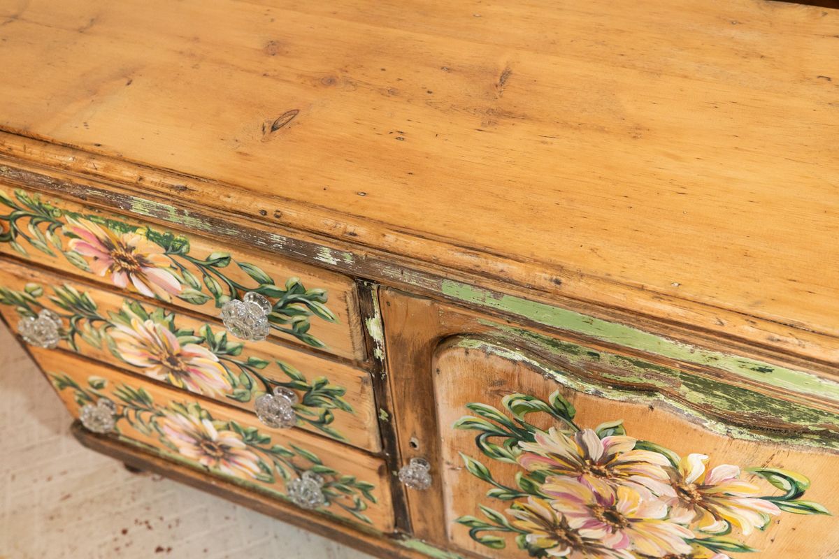 Victorian Pantry, Larder, Kitchen Circa 1840 With Hand Painted, One Off Design photo buy