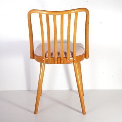 160.0 Mid Century Pink Chair By A. Suman For Cesky Nabytek, Former Czechoslovakia, 1960s photo