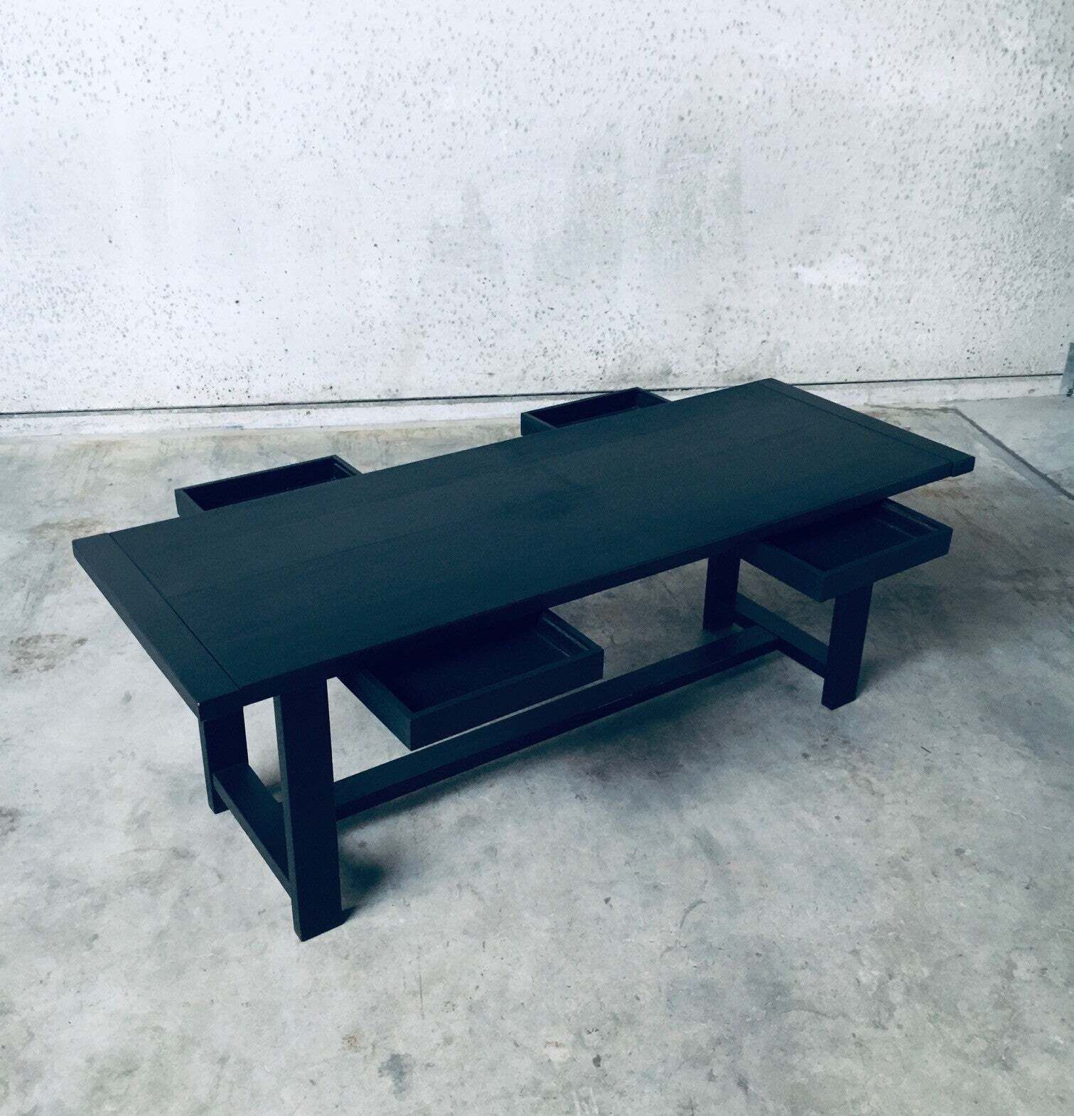 photo for sale Midcentury Modern Design Dining Table / Desk By J. Batenburg For Mi, Belgium 1969