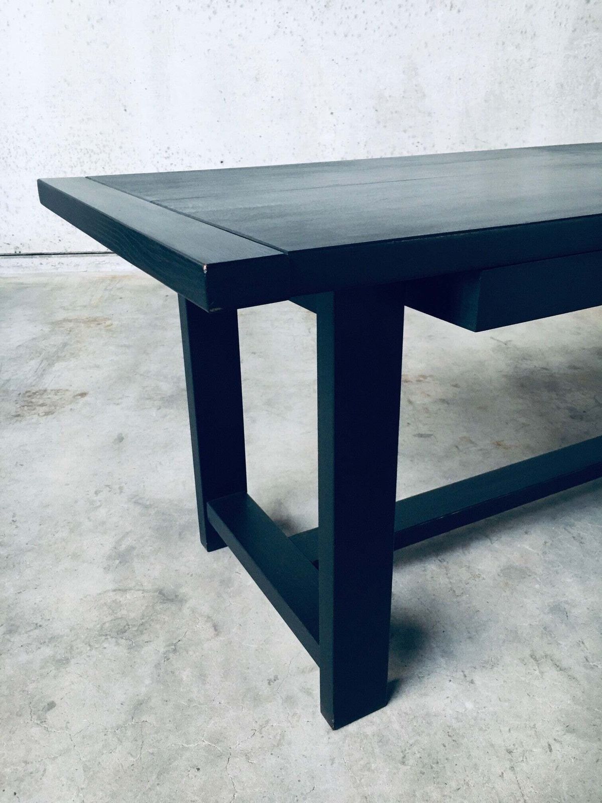 Furniture Midcentury Modern Design Dining Table / Desk By J. Batenburg For Mi, Belgium 1969 photo
