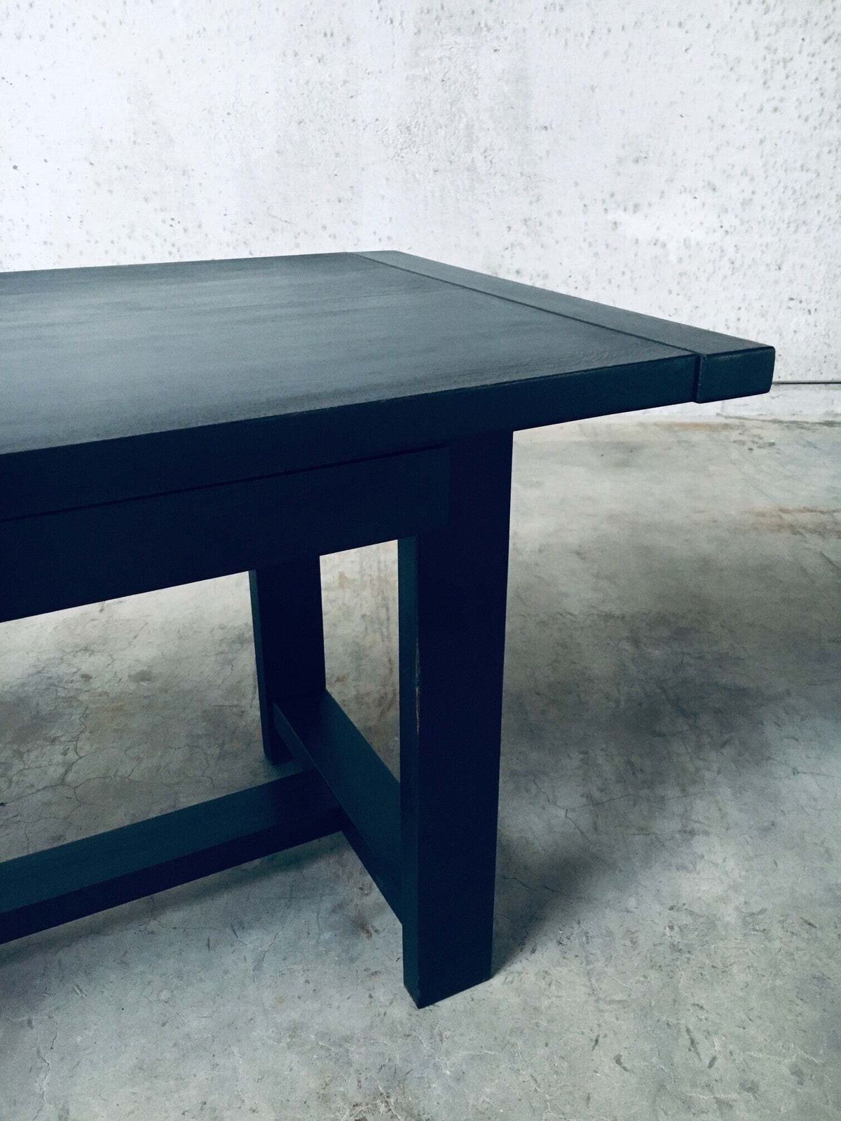 photo vinterior Midcentury Modern Design Dining Table / Desk By J. Batenburg For Mi, Belgium 1969