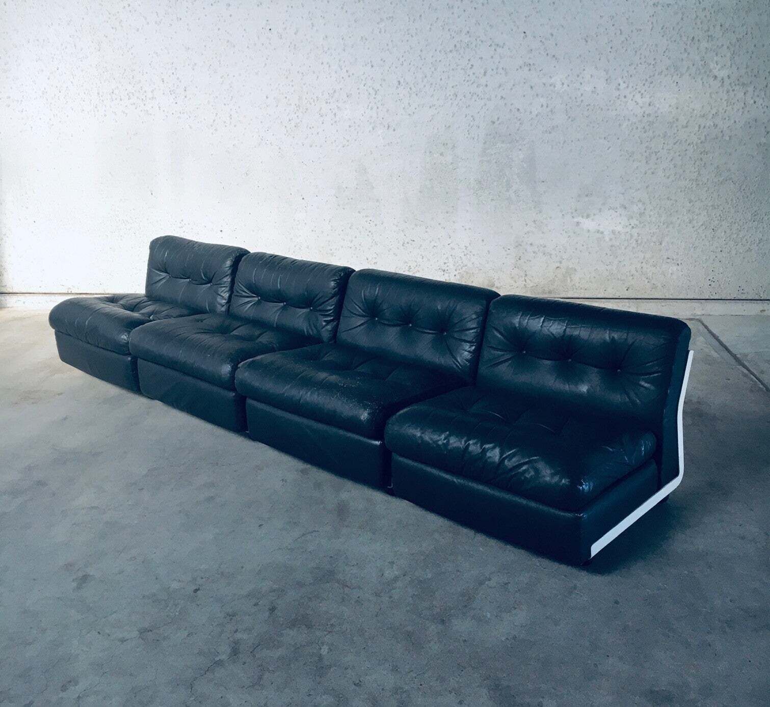 1970's Midcentury Modern Design Amanta Modular Sofa By Mario Bellini For B&B Italia photo Furniture
