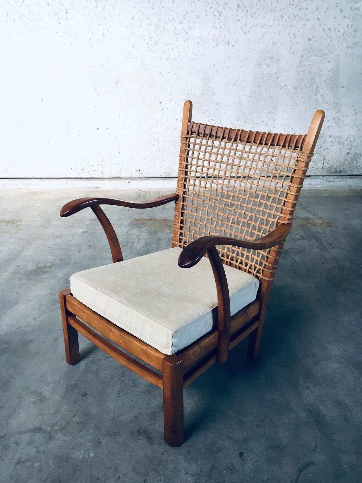 Modernistische Fauteuil Van Bas Van Pelt, Nederland, Jaren 1930 photo furniture