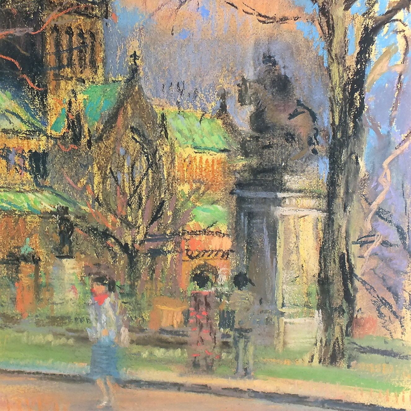 Glasgow Cathedral By Anthony Armstrong, Scottish B1935, Limited Edition Print 205/500 Lower Right, photo vinterior