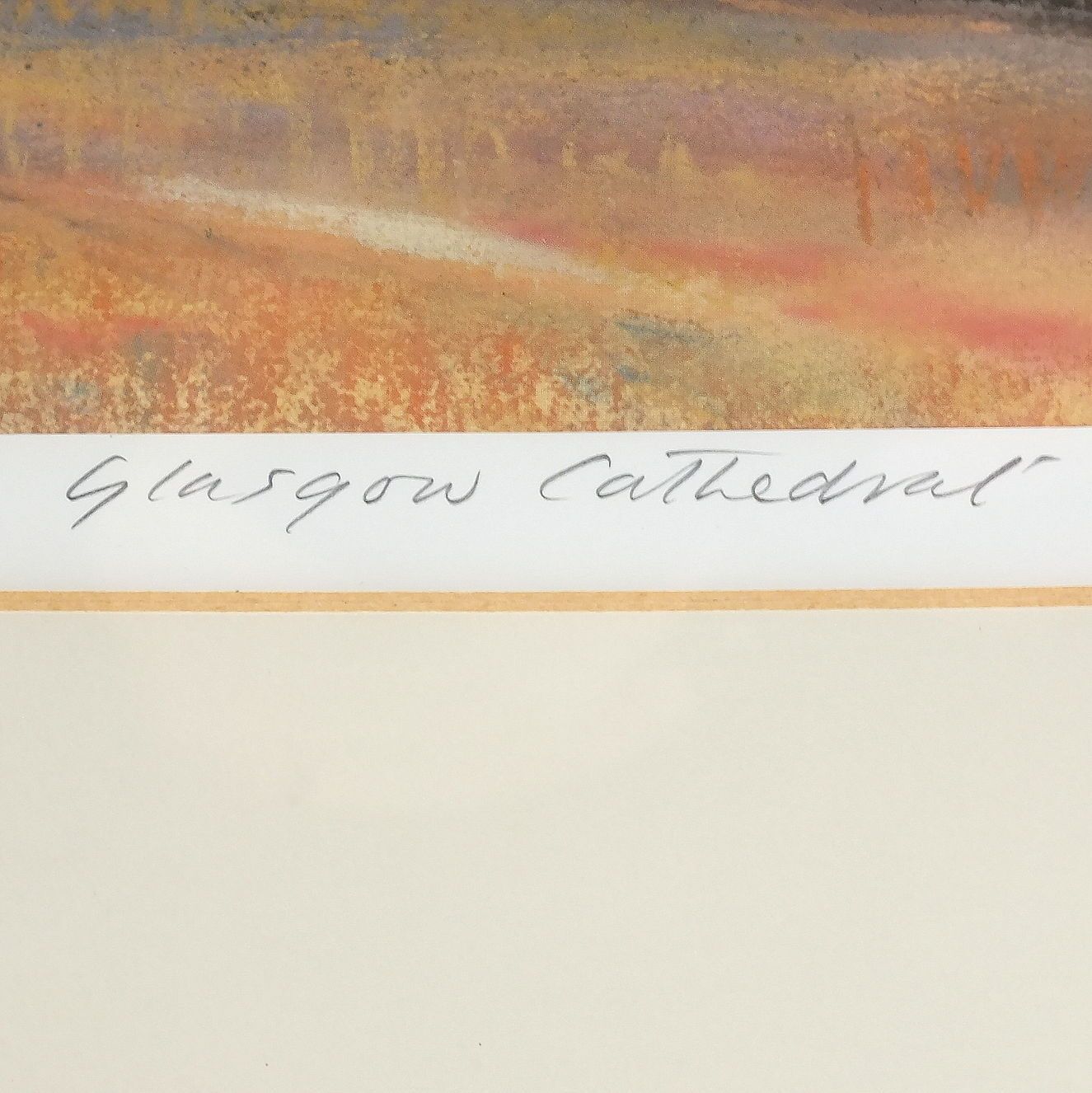 Glasgow Cathedral By Anthony Armstrong, Scottish B1935, Limited Edition Print 205/500 Lower Right, photo buy