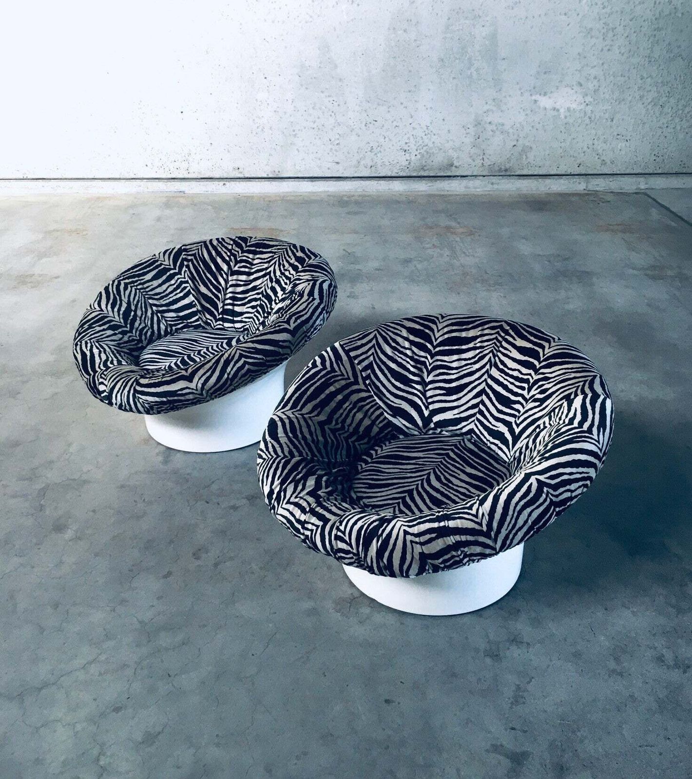 photo vinterior Space Age Design Krokus Pod Lounge Chairs By Lennart Bender For Dux, Sweden 1968