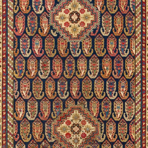 4.6x12 Ft Antique Caucasian Khila Rug, Ca 1800, Museum Quality Collectors Runner photo Textiles