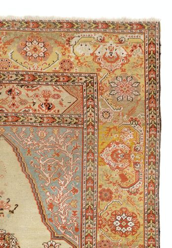 4x5.6 Ft Antique Turkish Ghiordes 'Gordes' Prayer Rug, Ca 1880 photo for sale