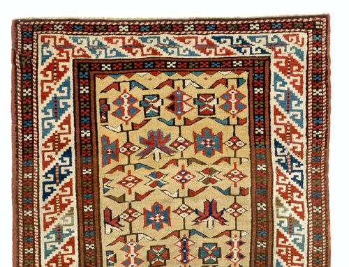 3x6.7 Ft Antique Caucasian Daghestan Rug, Circa 1880 photo furniture