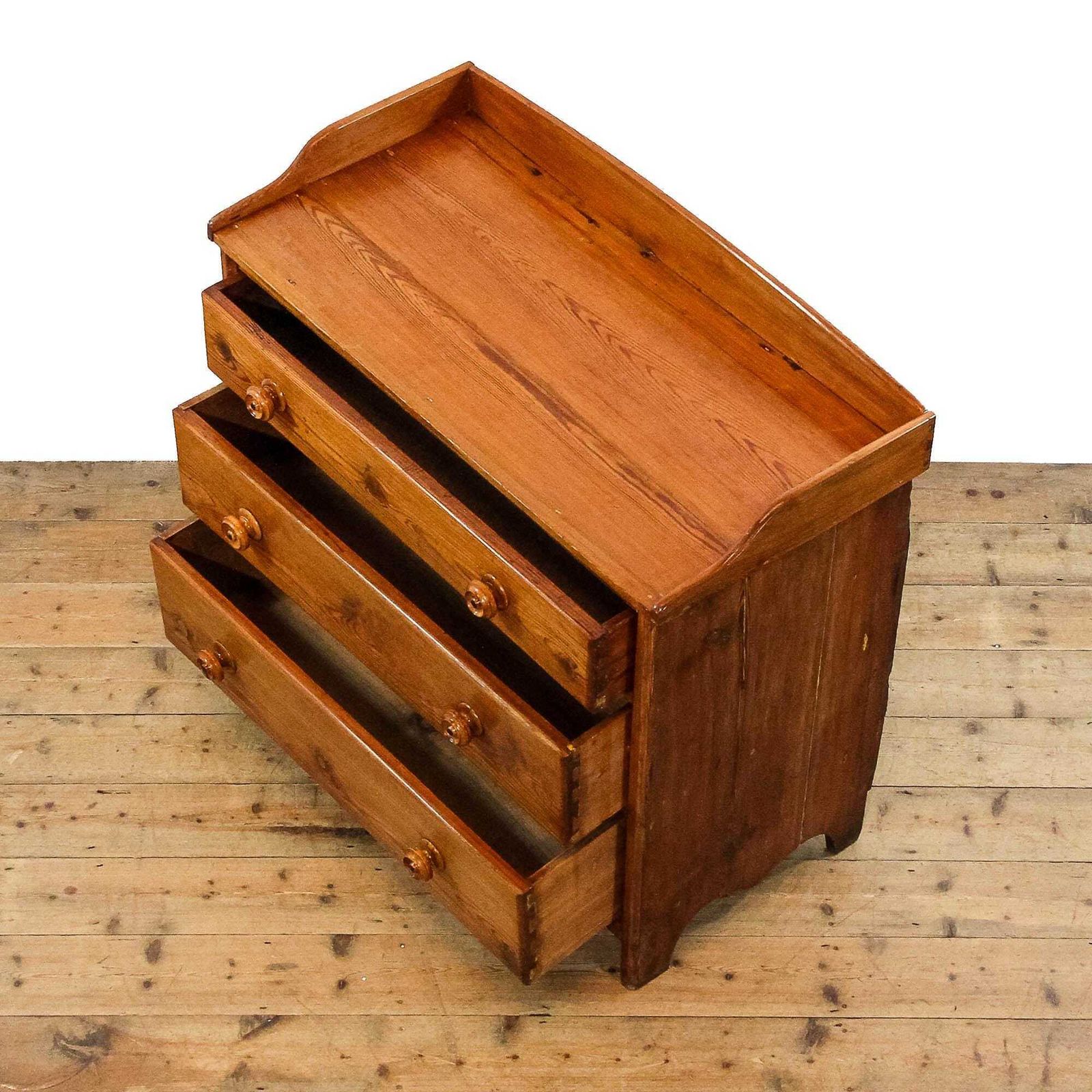 Antique 19th Century Pine Chest Of Drawers | Antique Storage | Pine Drawers | Bedroom Furniture | Pine Furniture photo vinterior