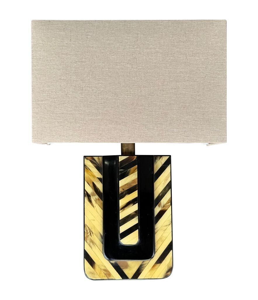 photo vintage An Unusual Pair Of 1970s Italian Lacquered Marquetry Bone And Brass Wall Sconces