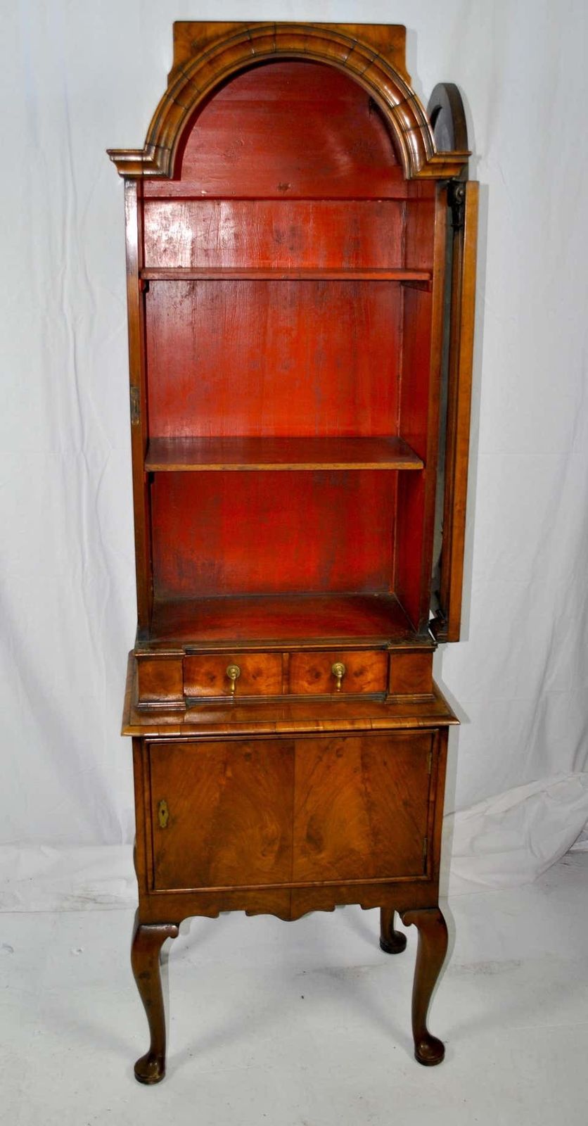 Pair Of 18th Century Queen Anne English Cabinets, 1712 photo vinterior