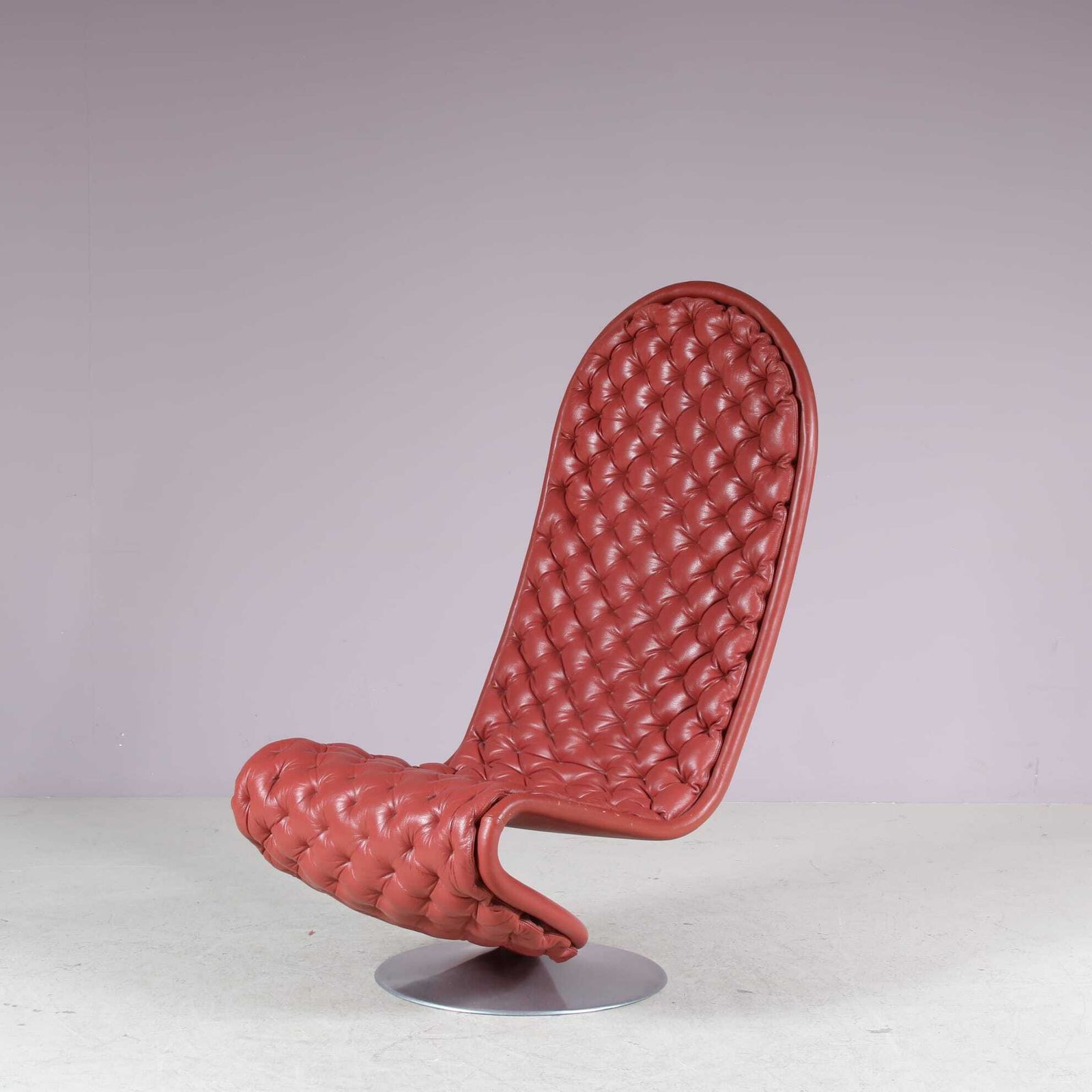 1970s Highback “1 2 3” Chair By Verner Panton For Fritz Hansen, Denmark photo Furniture