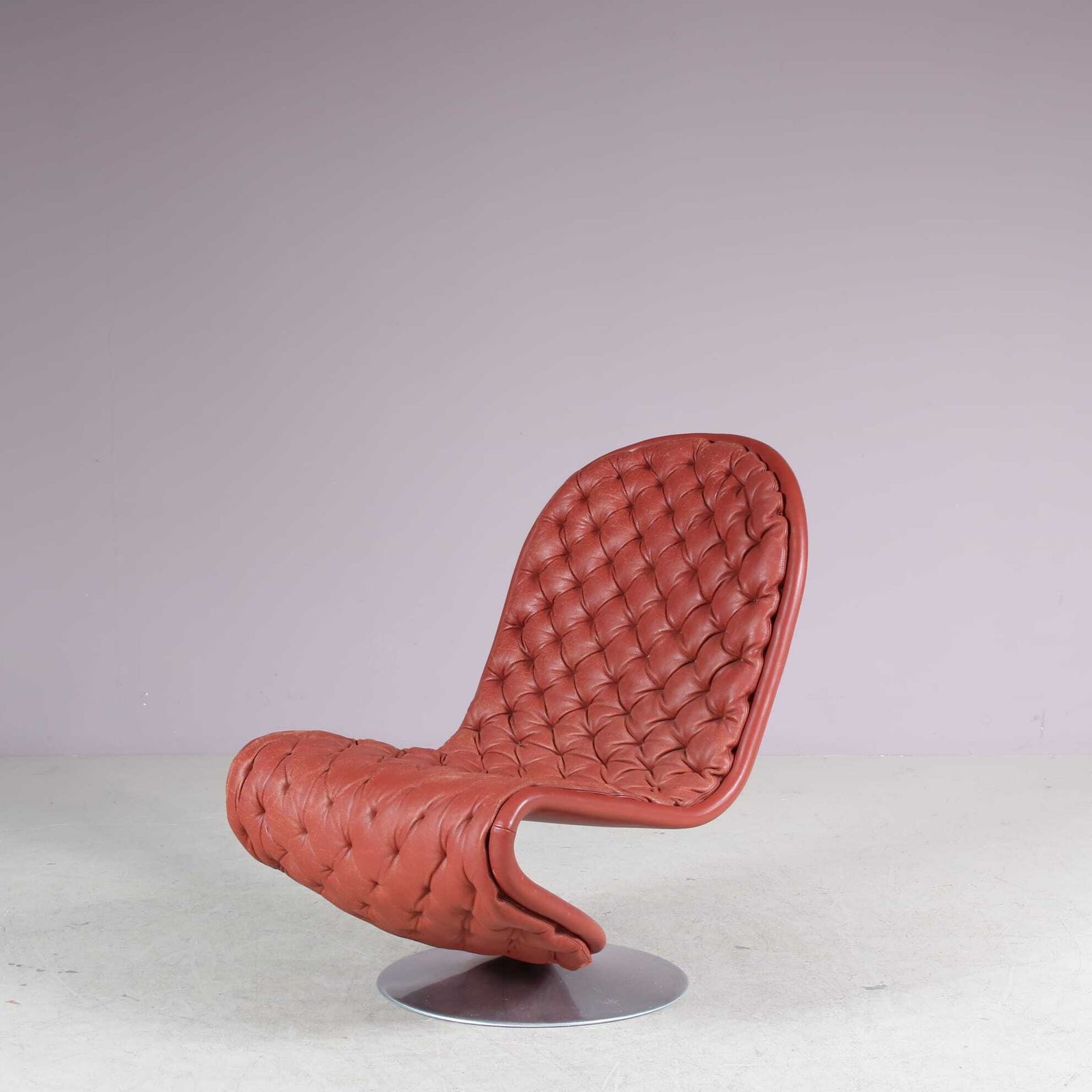 1970s Lowback “1 2 3” Chair By Verner Panton For Fritz Hansen, Denmark photo furniture
