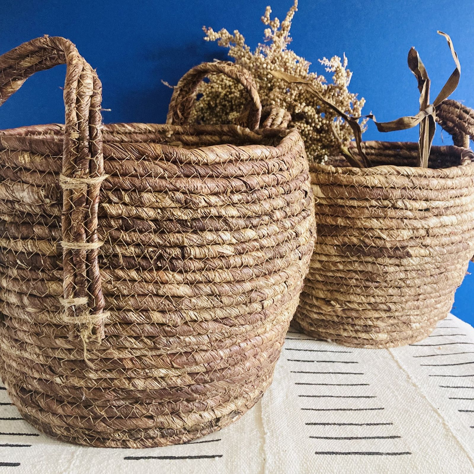 Handmade Natural Storage Basket photo buy