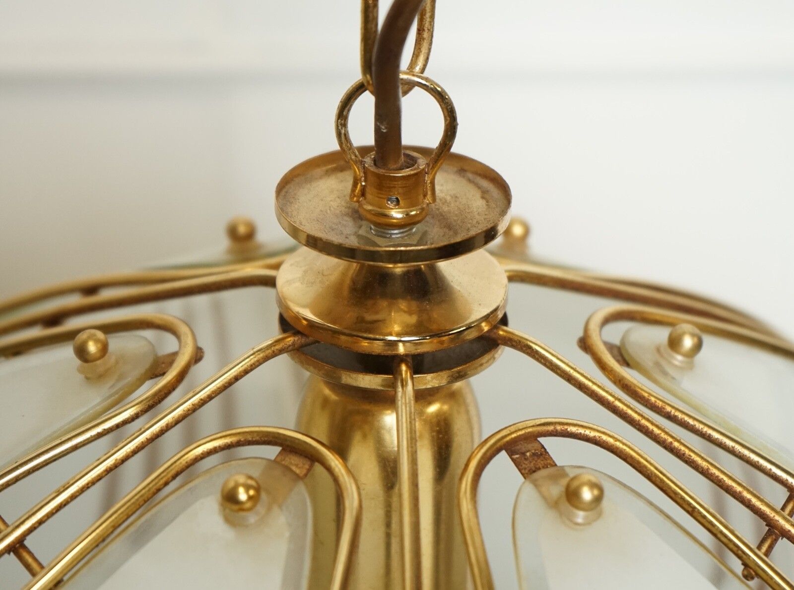 photo furniture Lovely Italian Art Deco Style Chandelier Lamp
