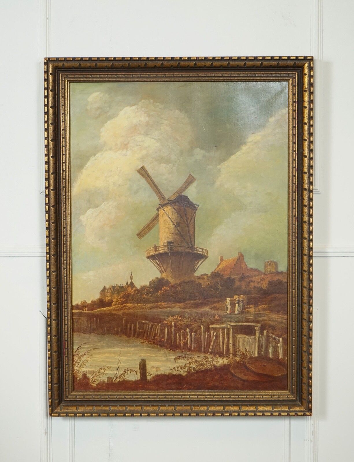 Painting After Jacob Van Ruisdael The Mill Wijk Bij Duurstede Dutch 1628 1682 photo furniture
