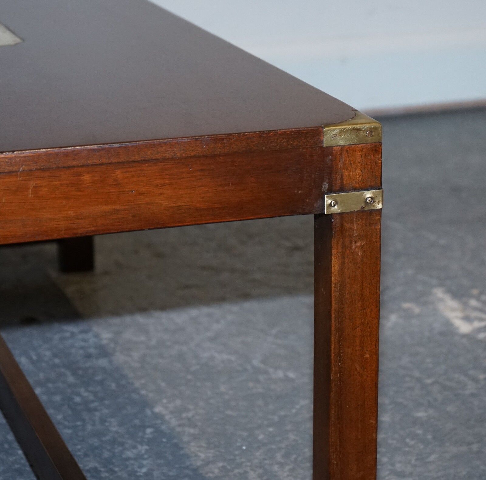 photo for sale Restored Harrods Reh Kennedy Military Campaign Coffee Table