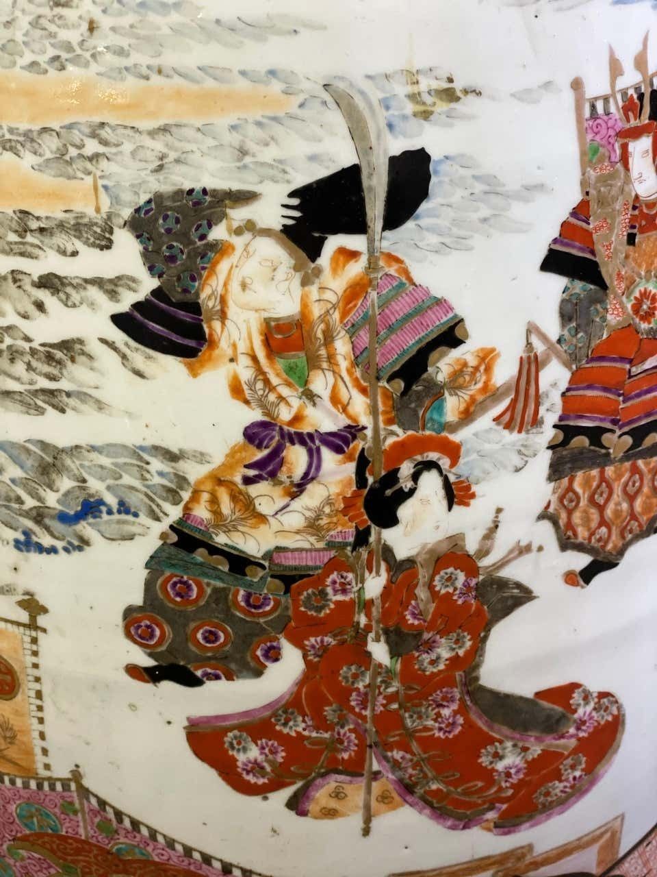 Pair Of Japanese Kutani Vases, 19th Century photo buy