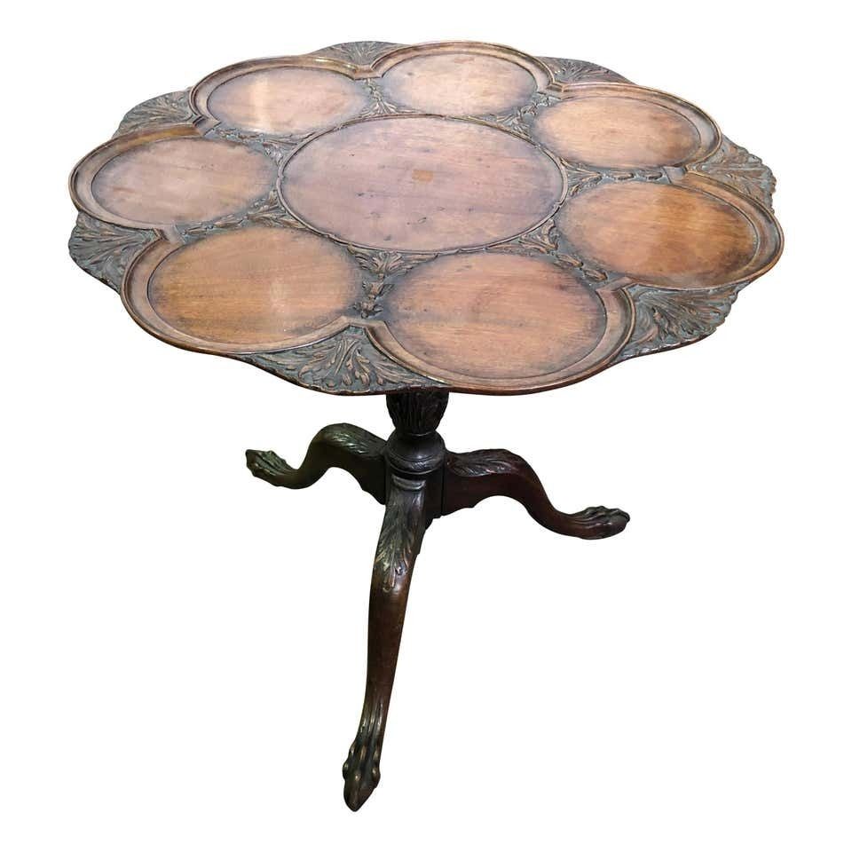 Georgian Mahogany Tilt Top Supper Table, 19th Century