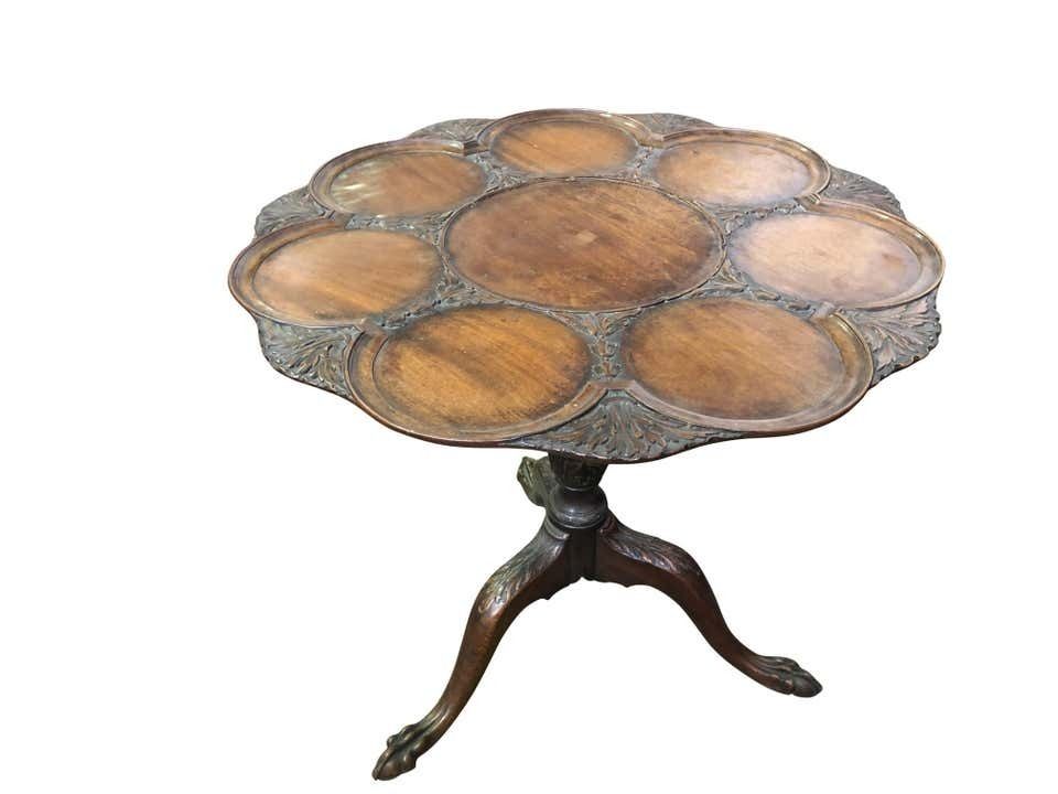 Georgian Mahogany Tilt Top Supper Table, 19th Century photo for sale