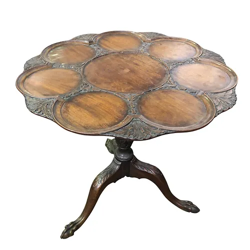 Georgian Mahogany Tilt Top Supper Table, 19th Century photo for sale