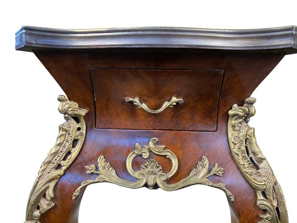 Pair Of French Kingwood Side Tables, 20th Century photo buy
