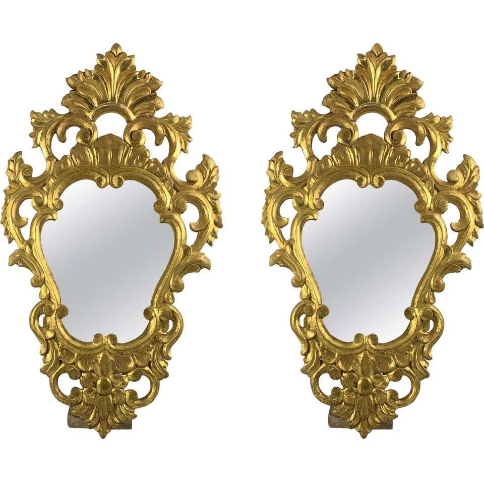 19th Century Pair Of Gilt French Mirrors