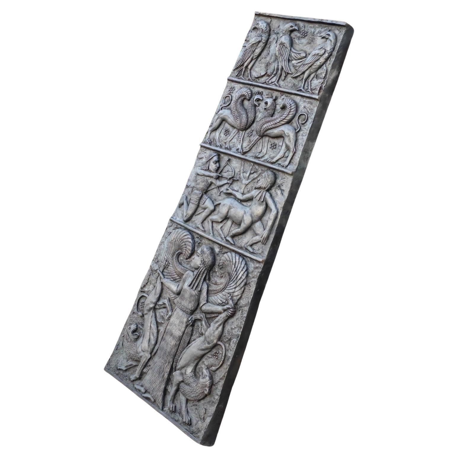 Bronze Sculpture With Patina – Sanctuary Of Olympia Inspired photo for sale
