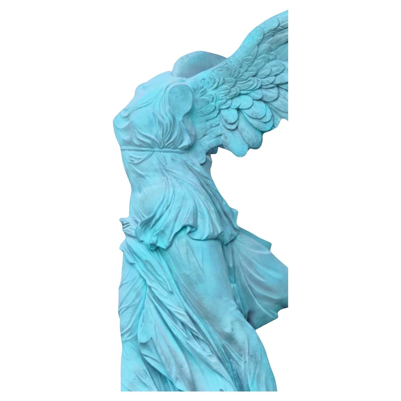 19th Century Winged Victory Of Samothrace Bronze Sculpture photo 18000.0