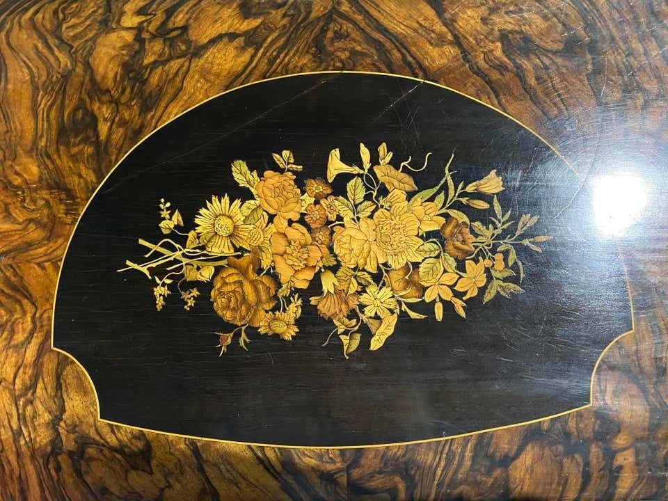 Pair Of Victorian Inlaid Cabinets, 19th Century photo buy