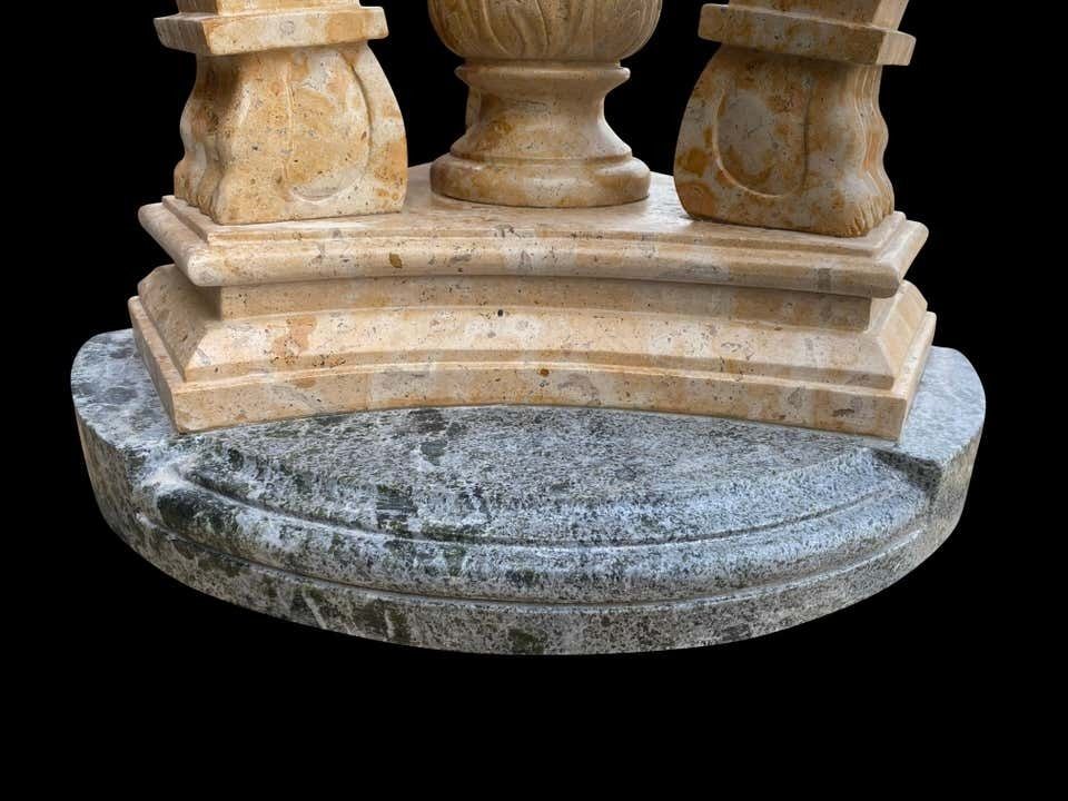 photo furniture 20th Century Two Toned Marble Planter/Tazzer/Bird Bath