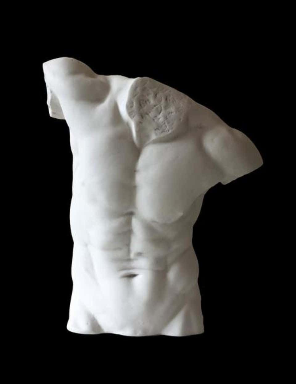 Male Torso Statue, 20th Century photo furniture