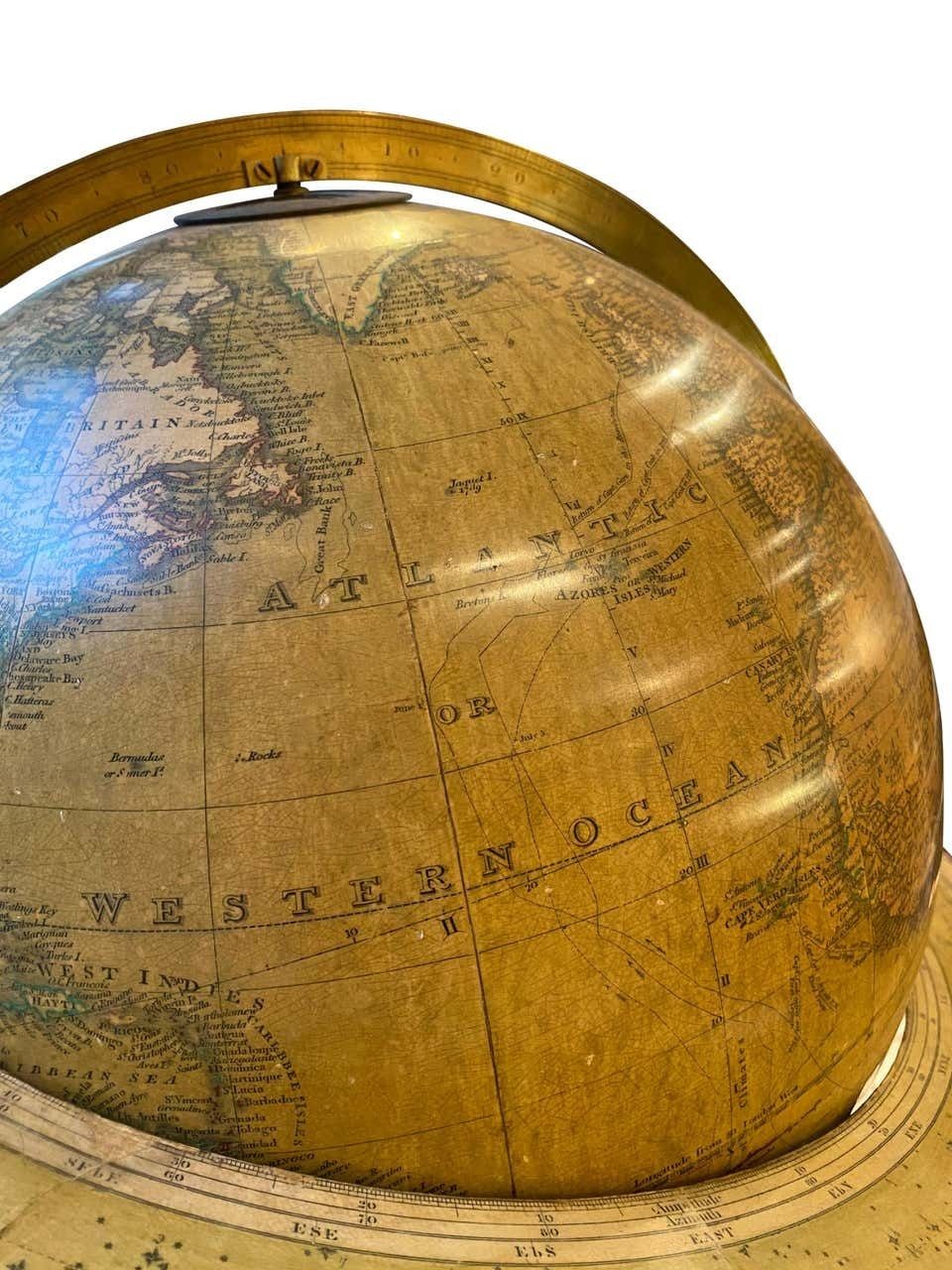 photo buy 19th Century English Globe By Renowned Cartographers John Newton And Son