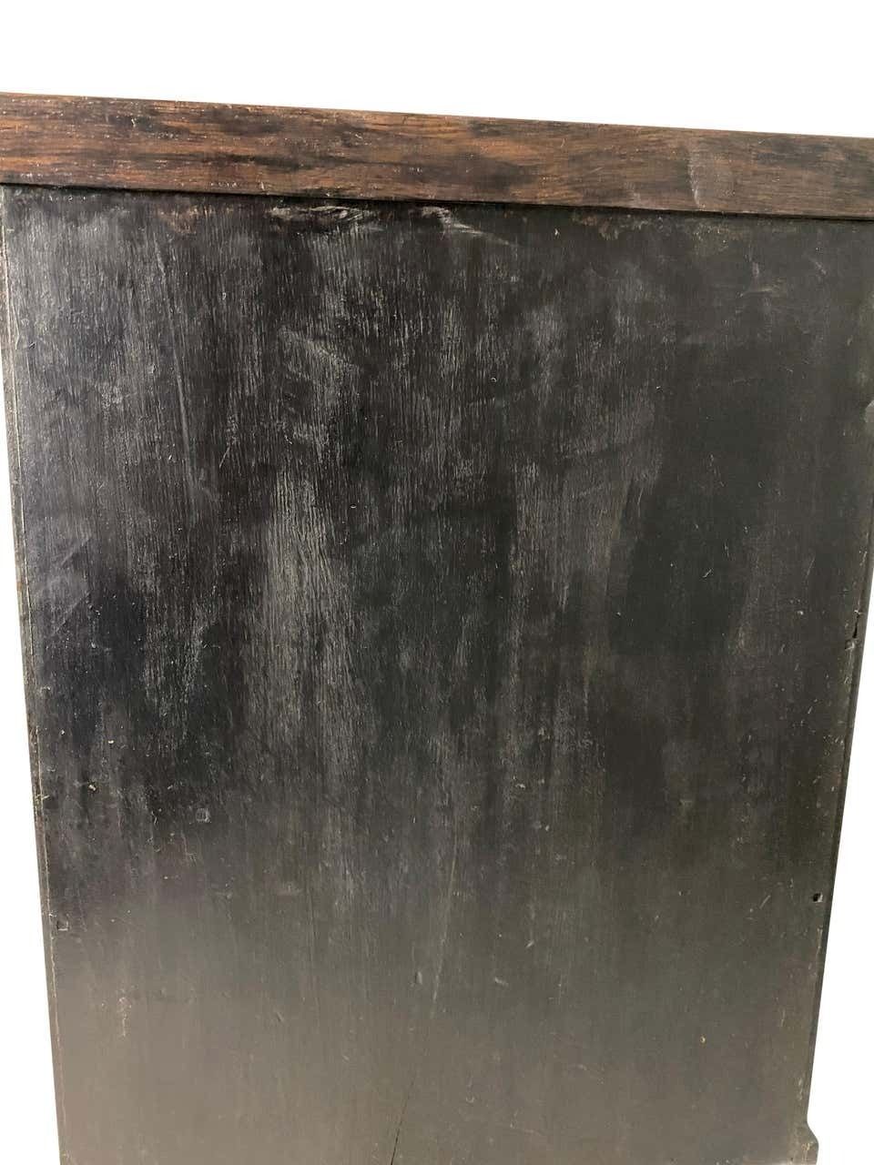 photo vintage Anglo Indian Ebony Inlaid Cabinet, 19th Century