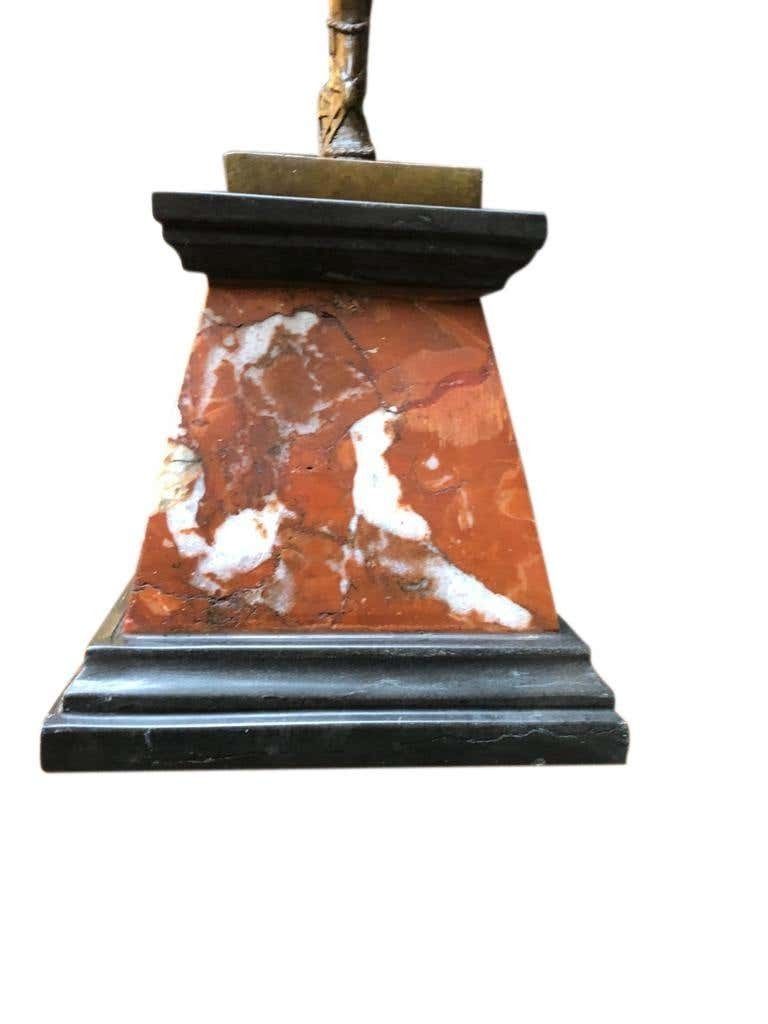 photo for sale Art Deco Style Bronze Ballerina On Marble Base, Artist J.B Deposee