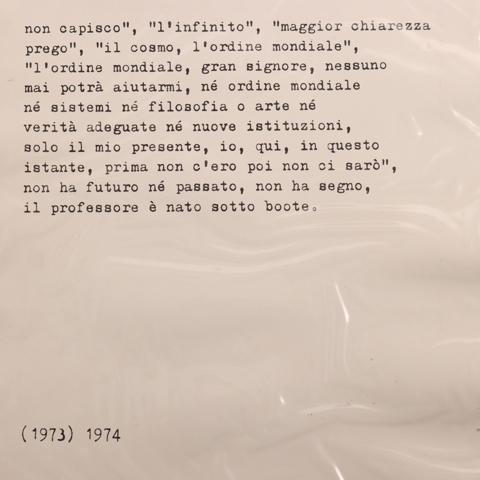 photo buy Contemporary Artwork Cioni Carpi 1963/74 Conceptual Art Mixed Techniqu