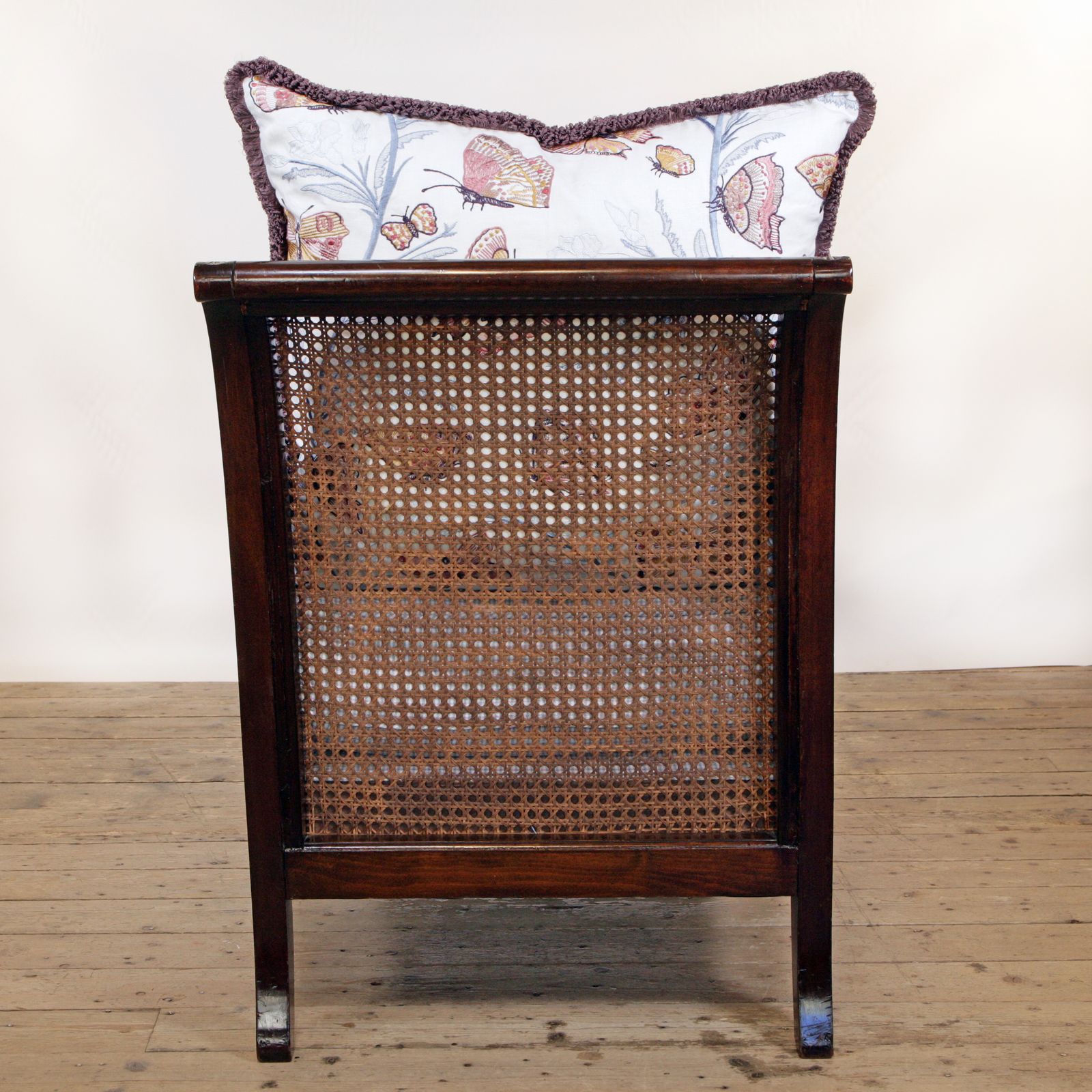 An Elegant, Georgian, Double Caned Bergère Armchair photo 3500.0